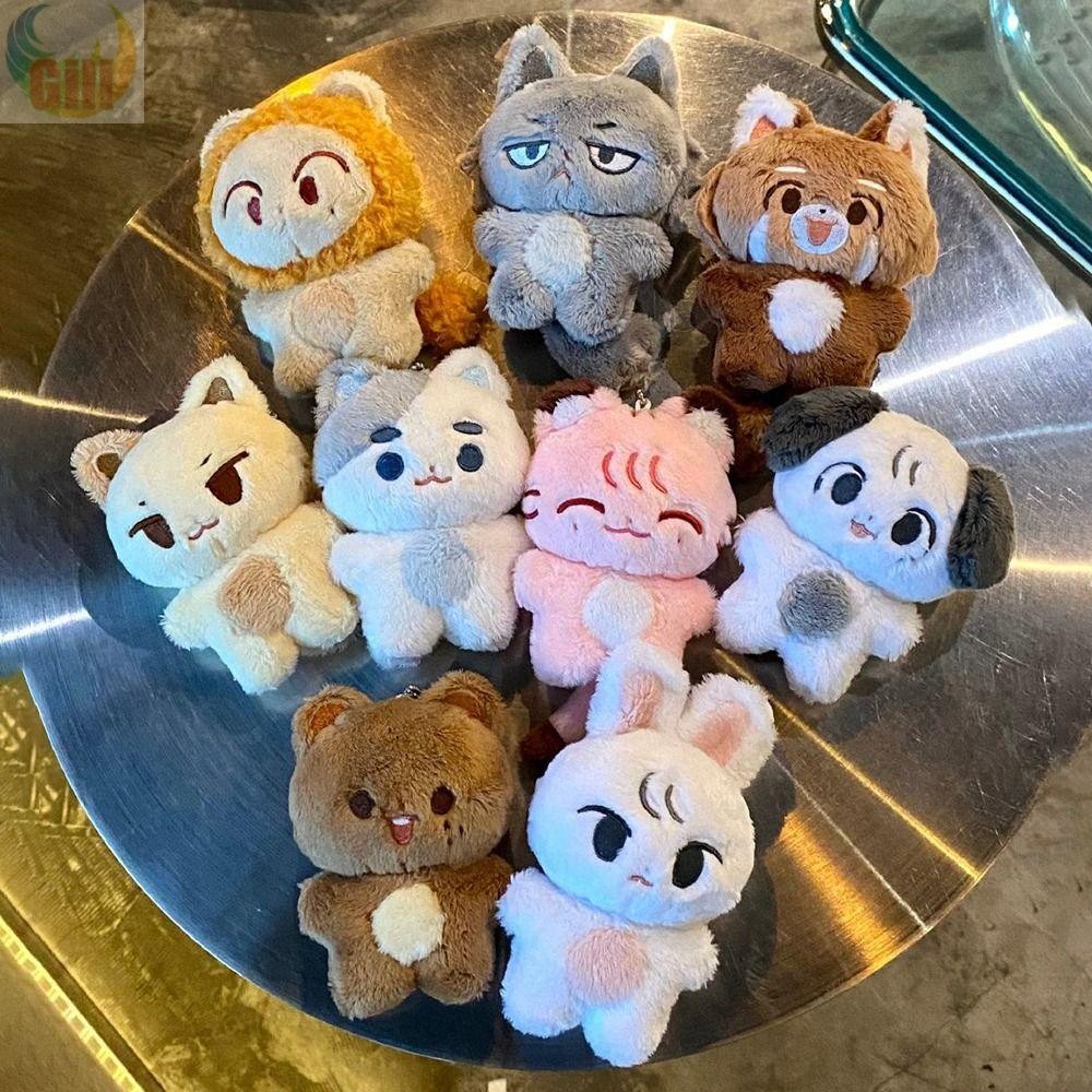 Gill พวงกุญแจตุ๊กตา, HAECHAN JaeHyun Kpop NCT127 ตุ๊กตา Fluffy นุ่ม Taeyong Jungwoo MARKLEE ตุ๊กตาตุ