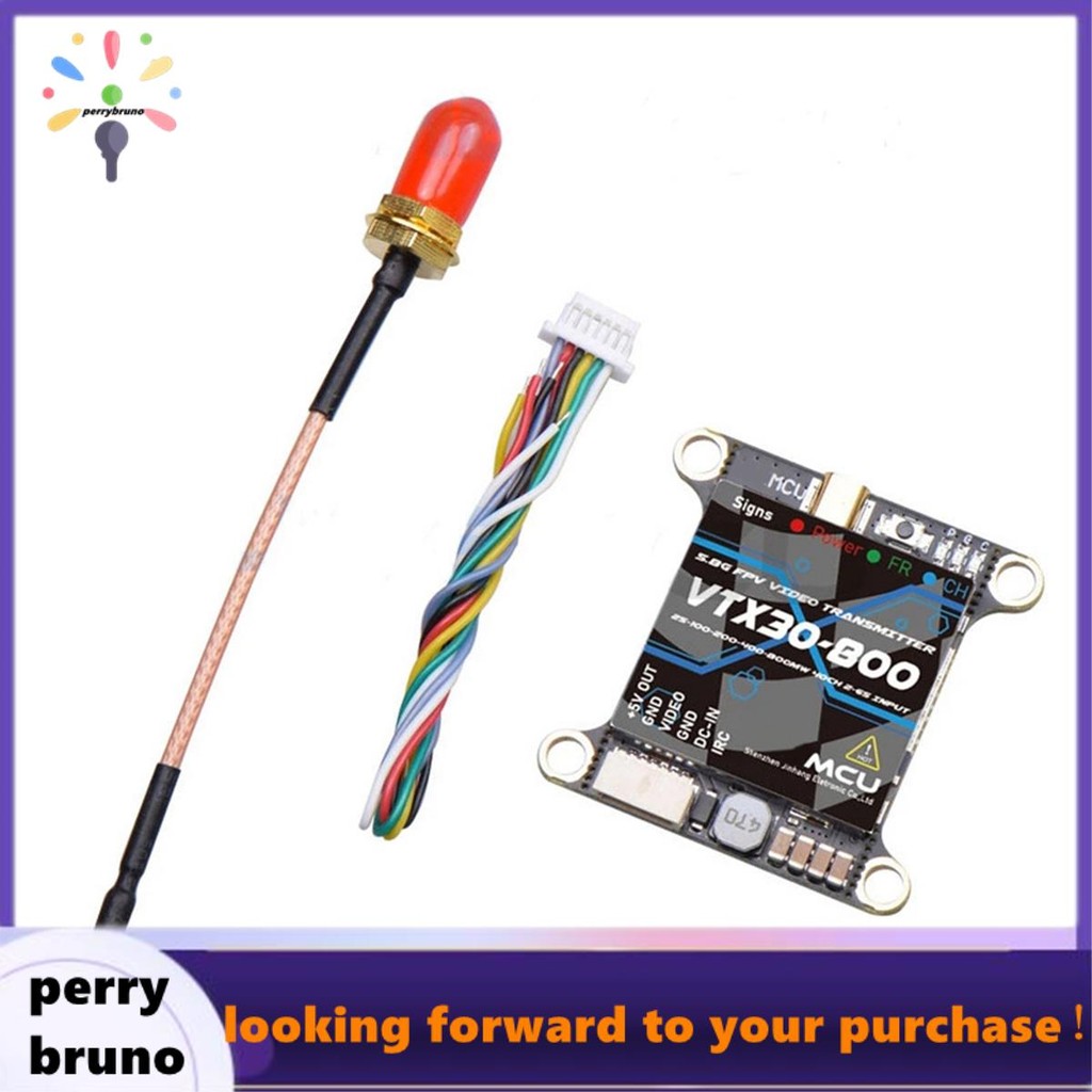 สําหรับ VTX30-800 VTX 5.8G 800MW 40CH IRC FPV VTX เครื่องส่งสัญญาณ 2-6S สําหรับ FPV Drone