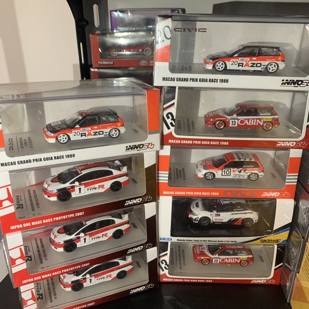 Clearance INNO รุ่นรถ Honda Civic EG5 โมเดลรถอัลลอย 1: 64 ใหม่เอี่ยมยังไม่ได้เปิด