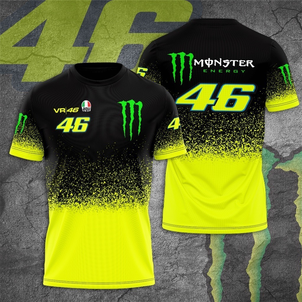 พร้อมส่ง YAMAHA VR46 RACING TEAM X MON 3D TELLA OF THE SUMMER MEN SUMMER MANGA
