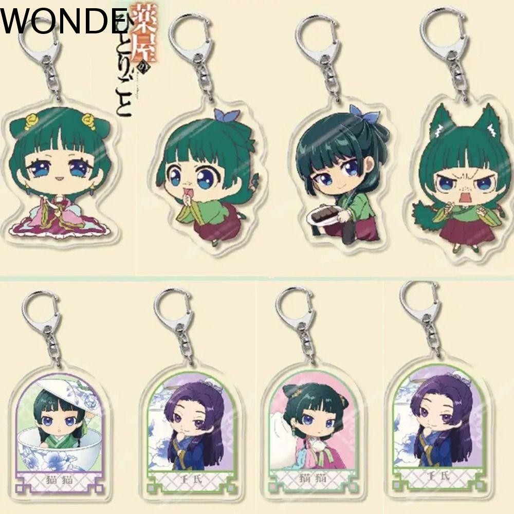 WONDE Apothecary Diaries พวงกุญแจ, อะคริลิค Gao Shun Kusuiya ไม่มี Hito พวงกุญแจ, อะนิเมะของขวัญ Mao