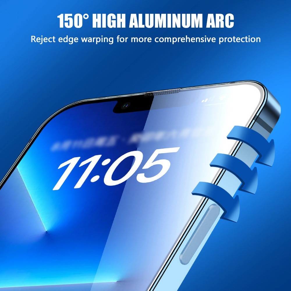 ทำความสะอาดฝุ่นโดยอัตโนมัติ ฟิล์มกระจก For Samsung A56 A55 A06 A16 A15 A36 A05S A54 A05 A12 A35 A52 S24 S25 Ultra S23 FE - รูปที่ 6