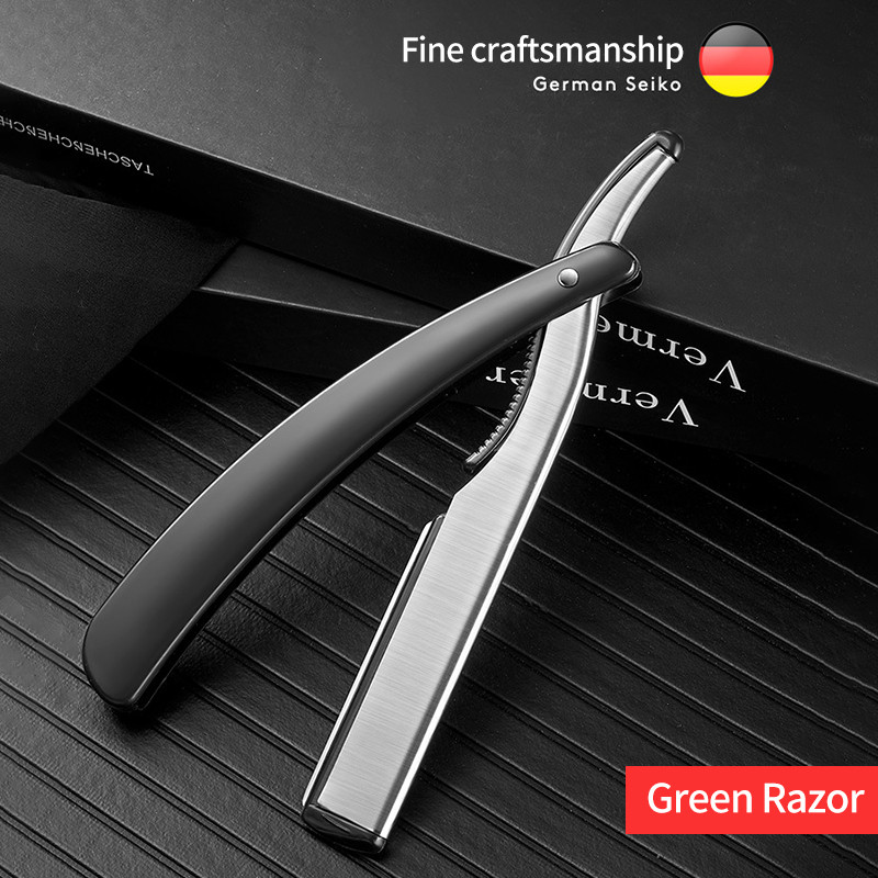 YUNCHI Manual Old-fashioned Razor Mens Razor Shaving Sideburns