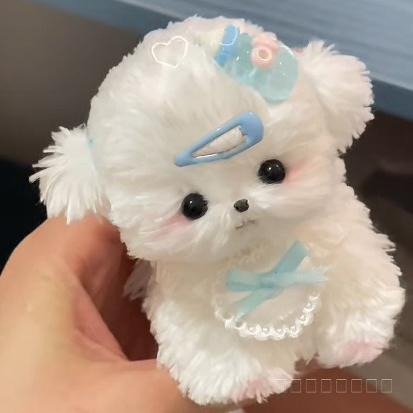 2025 รูปแบบใหม่ทําด้วยมือ ทําเอง บาร์บิดมูลค่าสูงวัสดุแมวแพคเกจลวดตุ๊กตา+ตาปักดินเรซิ่นอุปกรณ์อินสไตล์รักษาตกแต่งสก์ท็อปกระเป๋าจี้แฟนของขวัญบีบอัดชุดมื​