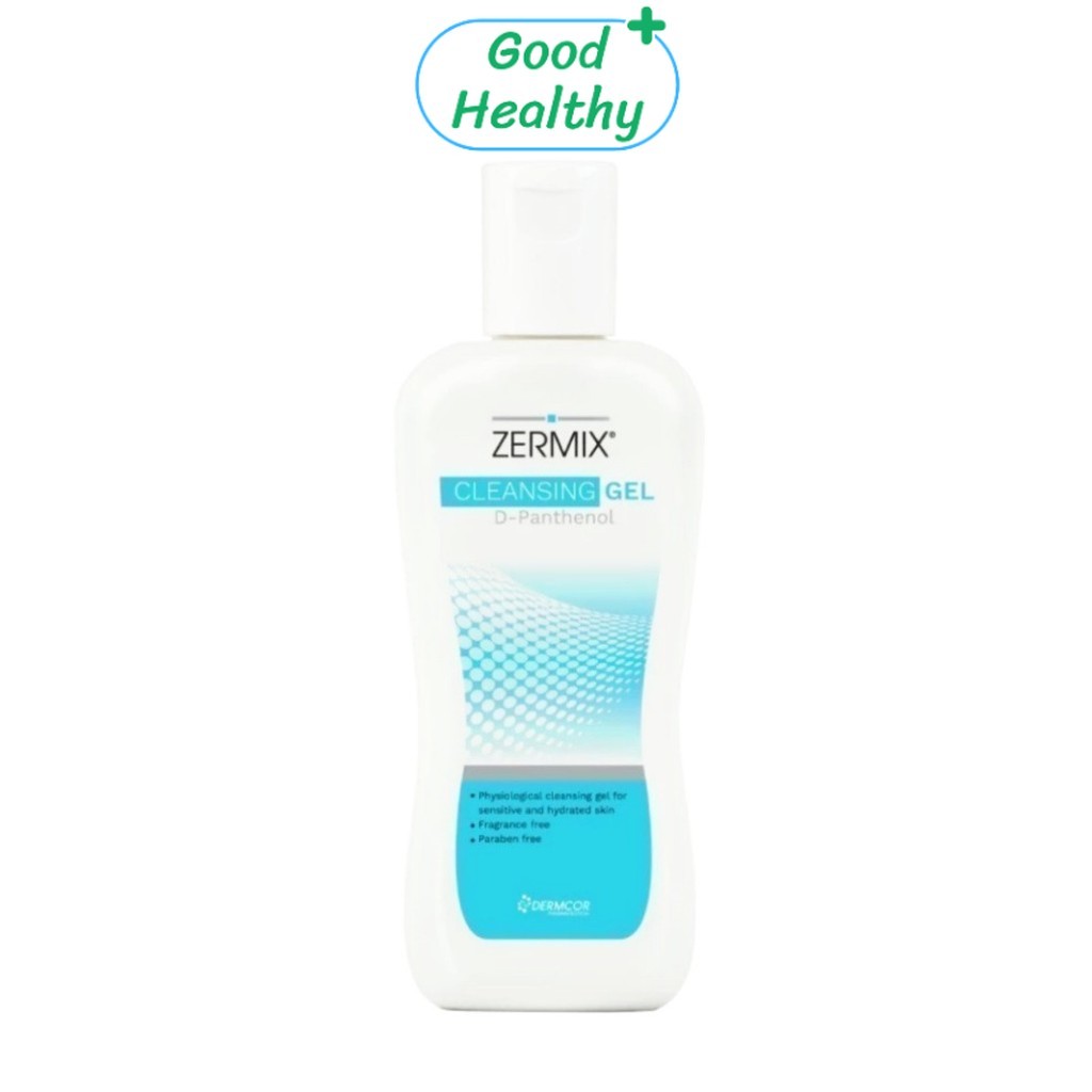Zermix Cleansing Gel D-Panthenol เซอร์มิกซ์ เจลล้างหน้า สิวจางลง ขนาด 120 ml Good Healthy