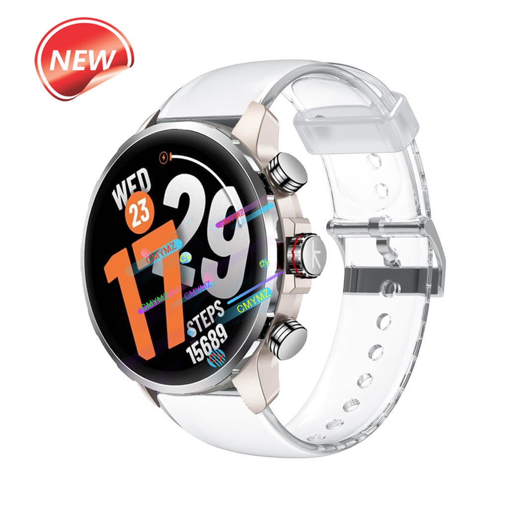 Kieslect KR 3 2 สาย Soft TPU โปร่งใส Kieslect KR K11 pro strap สายนาฬิกา สายรัดข้อมือกีฬา