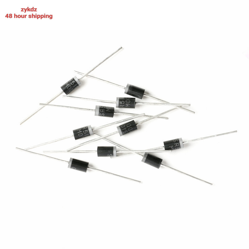 สินค้าใหม่20PCS SR3100 SR560 SR540 SR5200 SR5100 SR3200 Schottky Diode DO-27 SB5100 SB560 SB540 SB31