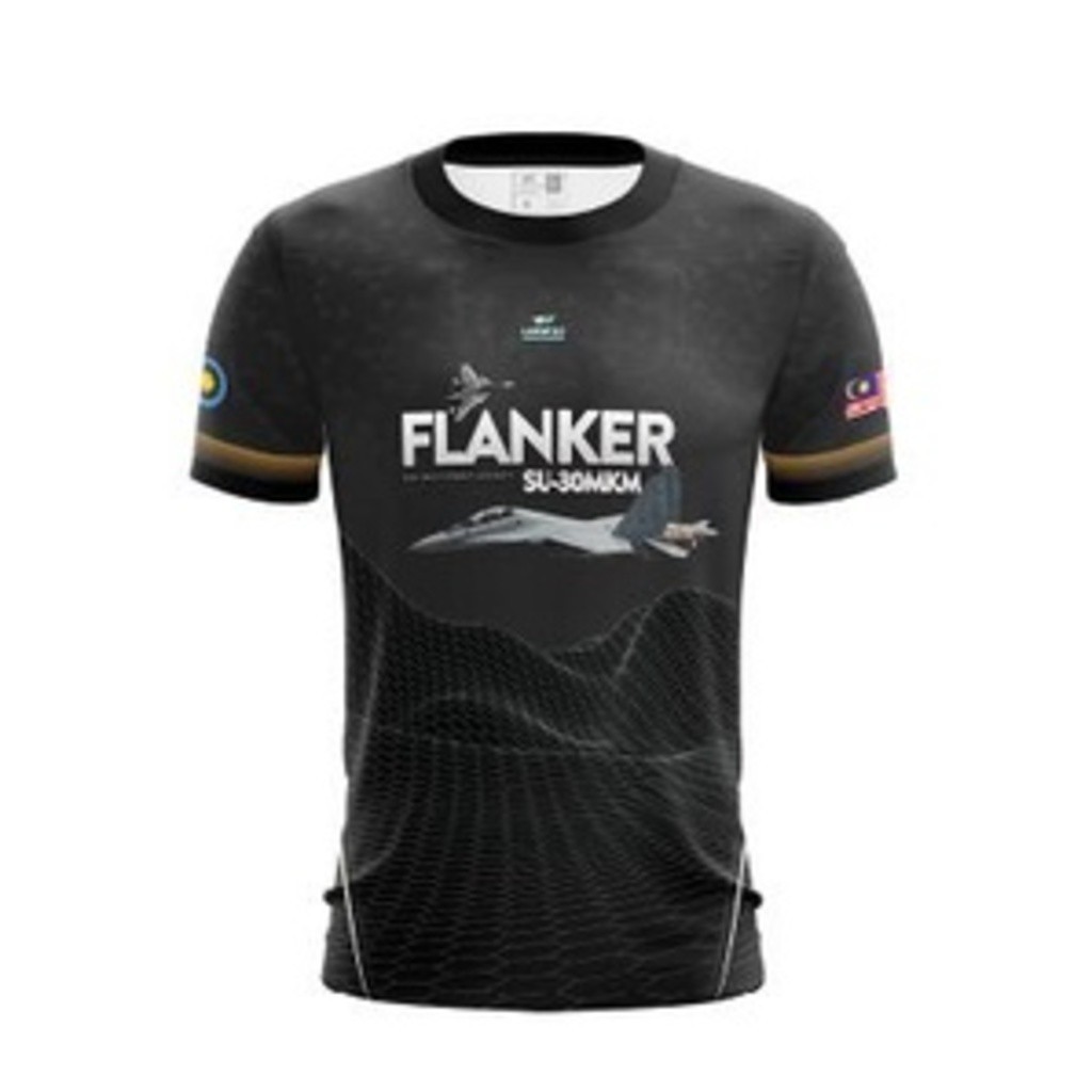 AIRWANGS แฟชั่น 2025 IN FLANKS SUKHOI SU-30MKM BROADED เสื้อยืด
