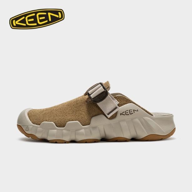 ในสต็อก  KEEN Baotou กระเป๋าเท้าครึ่งรถพ่วงรองเท้าลําลอง