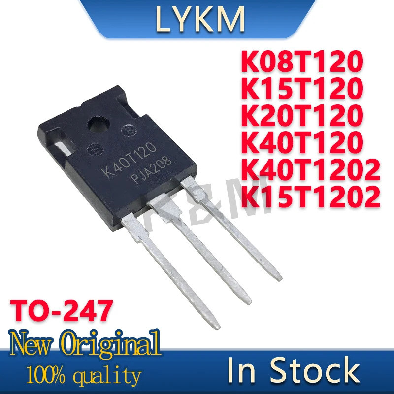 1-5PCS K08T120 IKW08N120T K15T120 IKW15T120 K20T120 IKW20N120T K40T120 IKW40N120T K40T K40T K40T K12