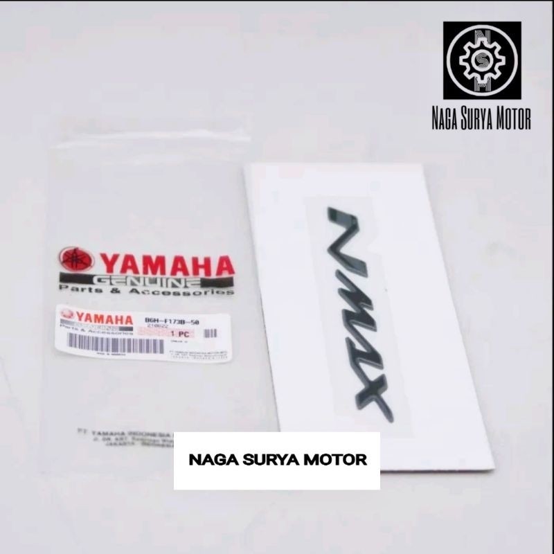 โลโก้สัญลักษณ์ 3D Yamaha All New NMax B6H-F173B-50 TRB