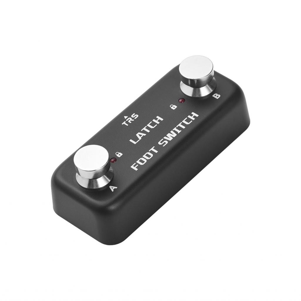 Musicalbase-th summina dual footswitch latch pedal guitar effect switch switch 2-way foot controller