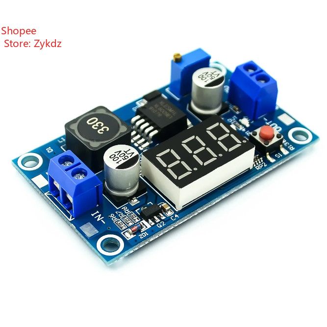 XL6009 DC step up โมดูล XL6009 boost converter โมดูลแหล่งจ่ายไฟปรับ 4.5-32V ถึง 5-52V ตัวควบคุมแรงดั