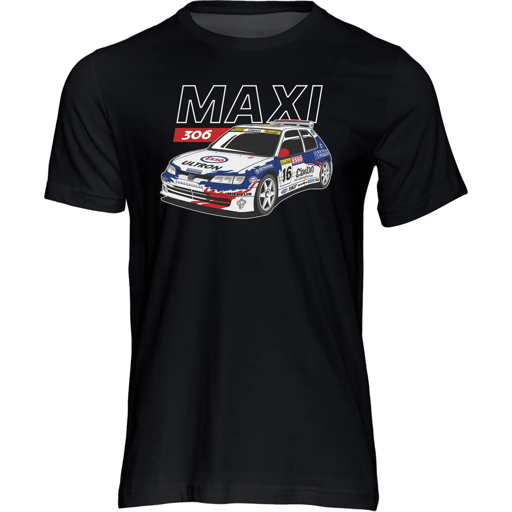 KATUN Peugeot 306 Maxi Group A Rally Legend เสื้อยืดผู้ชายผู้หญิงแขนสั้นผ้าฝ้ายเสื้อยืด Y2k Retro กี