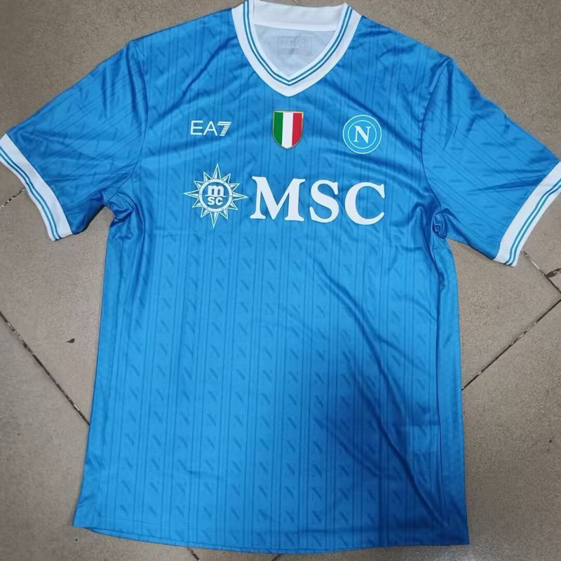 แฟน ๆ ปัญหา Napoli Jersey 25/26 Home Football Shirt II 1:1