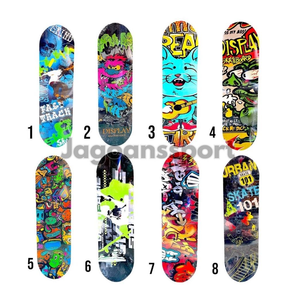 ชุดสเก็ตบอร์ดสําหรับเด็กสเก็ตไม้ Penny Banana Board 1705