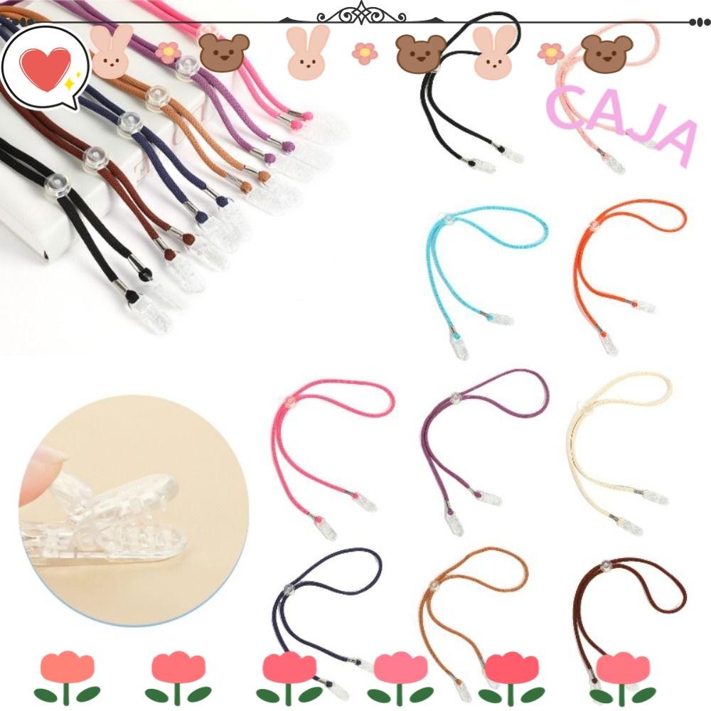 คาจา1 สายรัดหมวกกันลม, สายคางหมวกมัลติฟังก์ชั่นป้องกันการสูญหาย, ปรับได้แบบพกพาพร้อมคลิปหมวกกันแดดเชือกเส้นเล็กหมวก