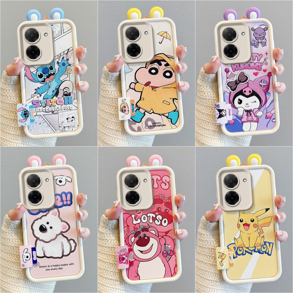 เคส Redmi A5 สติ๊กเกอร์การ์ตูนน่ารัก เคสซิลิโคนนิ่ม