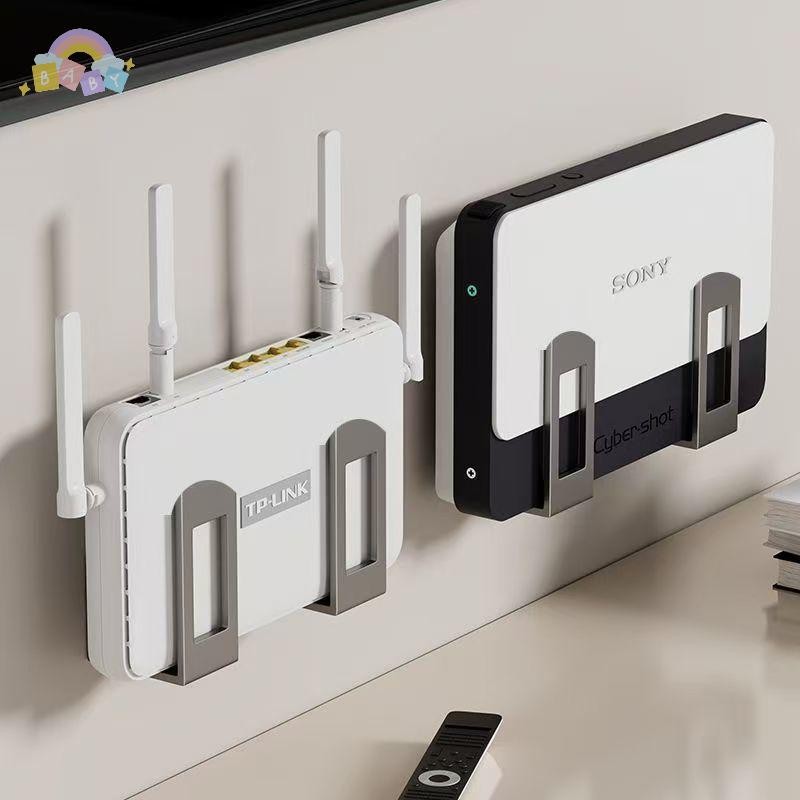 [BB-t] กล่องเก็บเราเตอร์ Wall Artifact Set-top Box ติดผนังติดตั้งวงเล็บรองรับ Wifi Placement Rack ใหม่