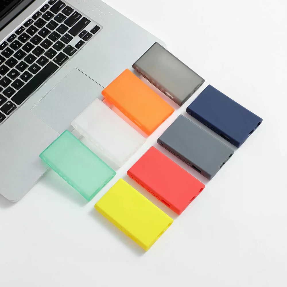 สีสัน Soft TPU Matte เปลือกป้องกันผิวสําหรับ Sony Walkman NW-A306 NW-A307 NW-A300 Series