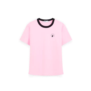 AIIZ (เอ ทู แซด) - AIIZ เสื้อยืดผู้หญิงแขนสั้นแต่งขอบคอต่างสี AIIZ Women’s Ringer T-Shirt