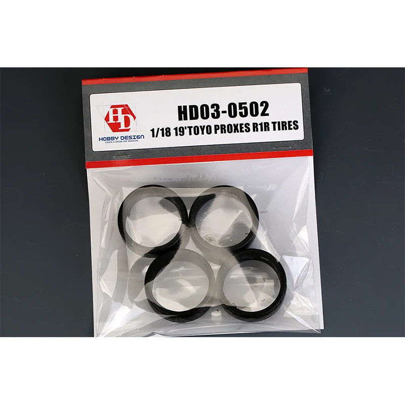 Hobby Design HD03-0502 1/18 19 Toyo Proxes R1R ยางรายละเอียดชุด Hand Made Arts สําหรับผู้ใหญ่มืออาชี