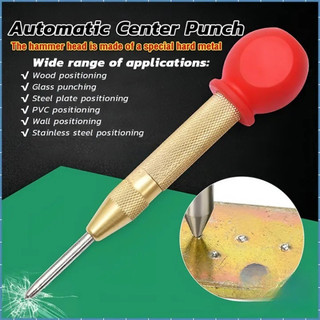 Automatic Center Punch Automatic Metal Punch Tool Woodworking Tools Loaded Marker Wood Chisel Joiner
