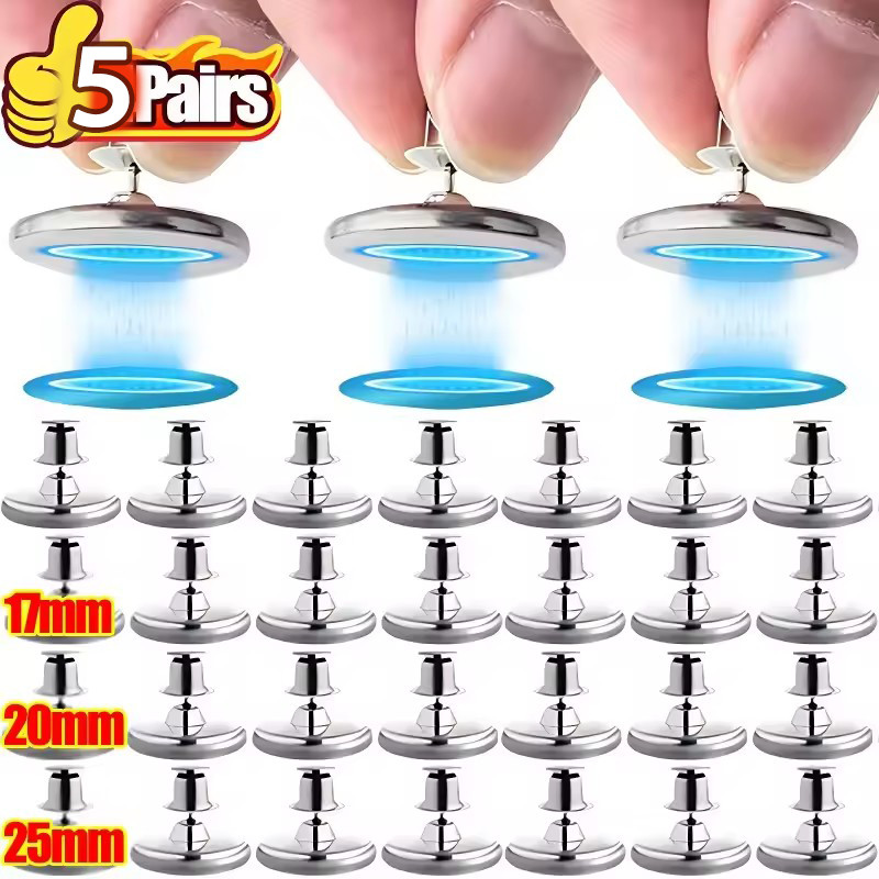 1/3/5 คู่คลิปม่านแม่เหล็ก / ม่านหน้าต่างปิดแม่เหล็กหัวเข็มขัด / ผ้าม่านปุ่มแม่เหล็ก