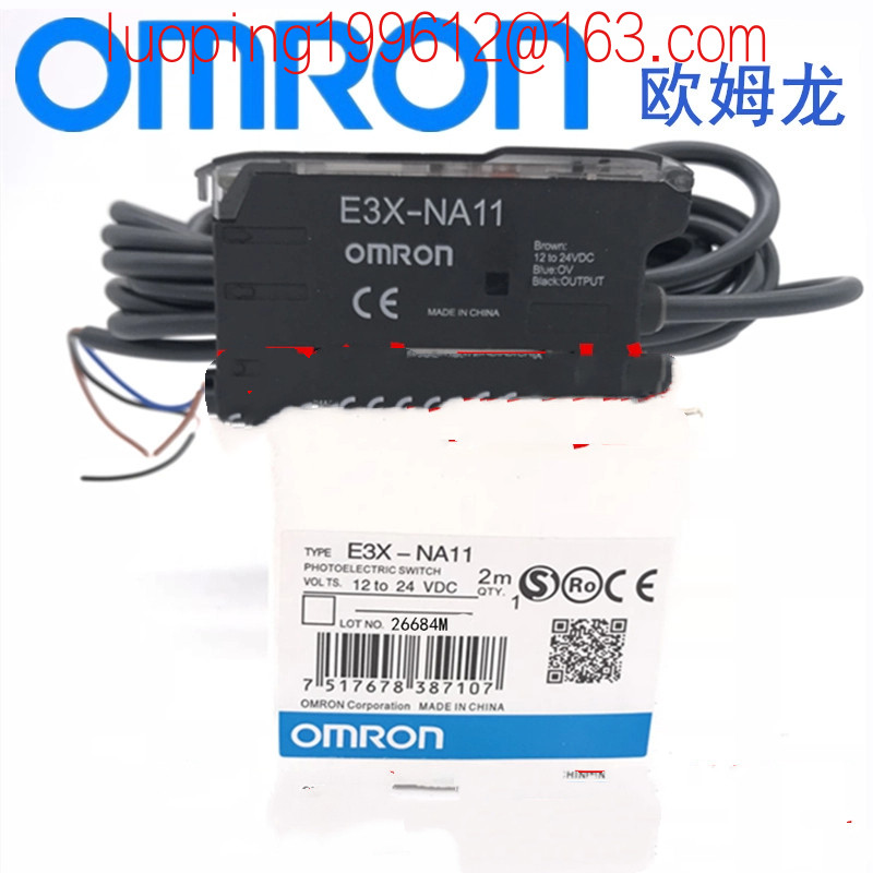 Omron E3X-NA11/NA41/E3X-ZD11/ZD41/HD10/DA11-S เครื่องขยายเสียงไฟเบอร์ออปติก