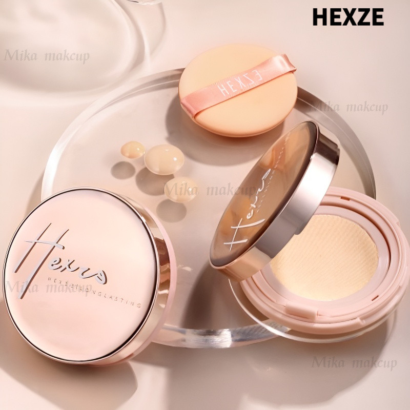 HEXZE รากฐานของเหลวครอบคลุมข้อบกพร่องบางและเป็นธรรมชาติ