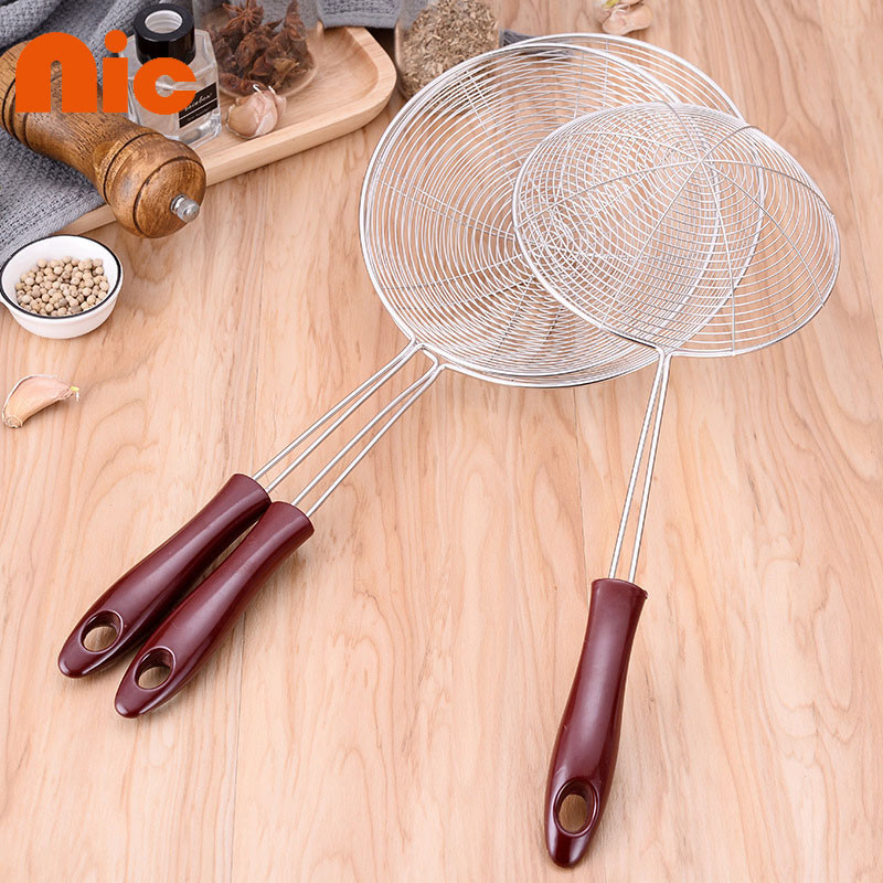 NIC สแตนเลสสตีลกรองท่อระบายน้ําสุทธิใช้ในบ้านหม้อร้อน Skimmer น้ํามันทอดท่อระบายน้ํากรองสําหรับทําอาหารและเบเกอรี่