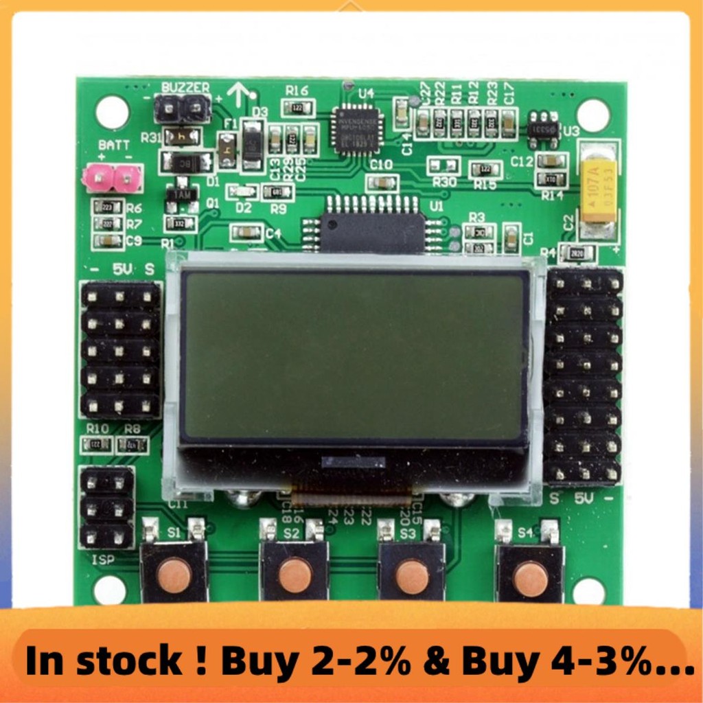 KK 2.1.5 LCD Multirotor Flight Control Board KK2.1.5 ใหม่ล่าสุด V1.19S1 OpenAerVTOL 1.6 Quadcopter K