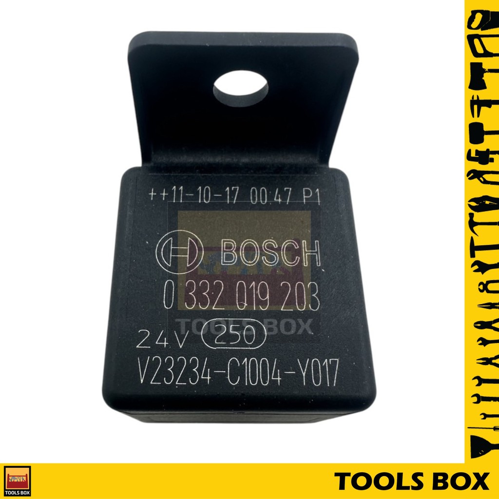 Bosch แท้ รีเลย์ Relay 5ขา 24V สำหรับรถยนต์ทุกรุ่น