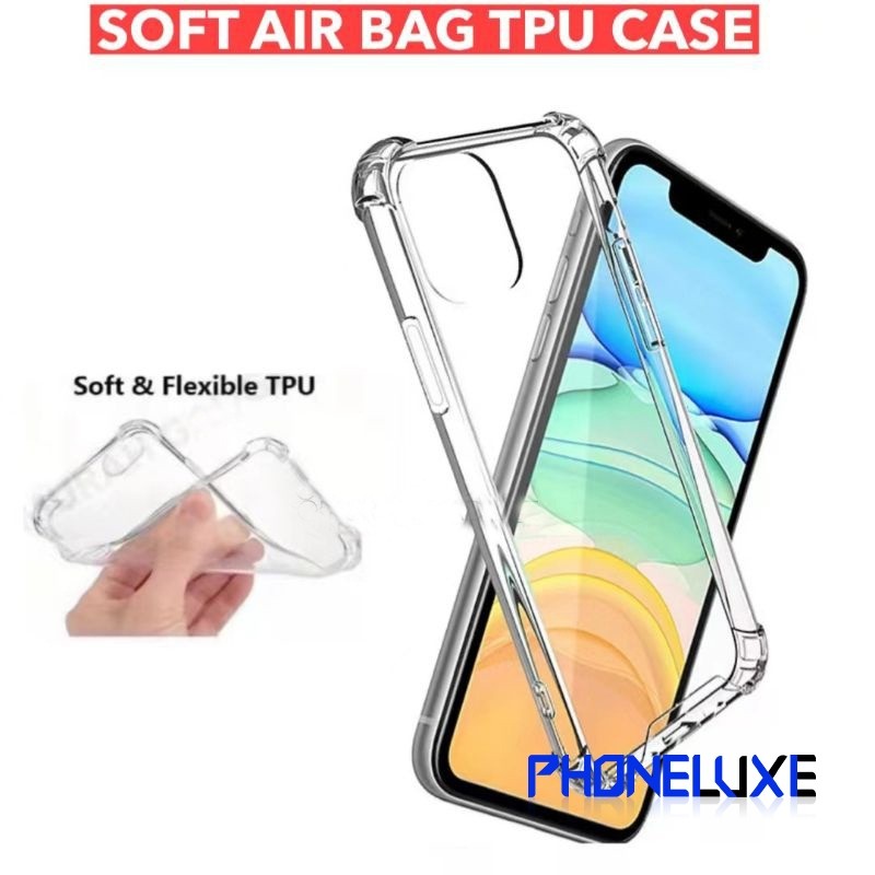 Infinix Note 30 30i 30 Pro Hot 30 30i 40i 40 Pro 50 AIR BAG TPU CLEAR CASE CASING Note 30 30i 30 Pro