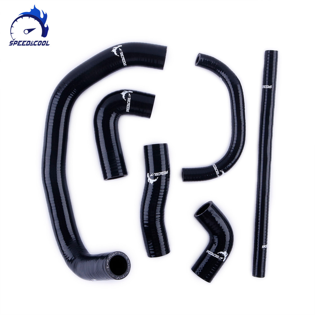 SPEED & COOL สําหรับ Kawasaki ZX9R 1994 1995 1996 1997 รถจักรยานยนต์ซิลิโคนหม้อน้ํา Coolant ท่อชุด
