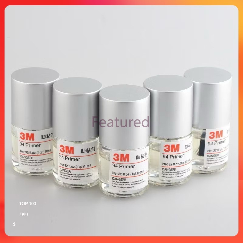 Featured 10ml 3M Primer 94 แท้ น้ำยาไพรเมอร์ ช่วยประสานกาว2หน้าให้ติดแน่นยิ่งขึ้นกว่าเดิม ไม่ทำลายสีรถ