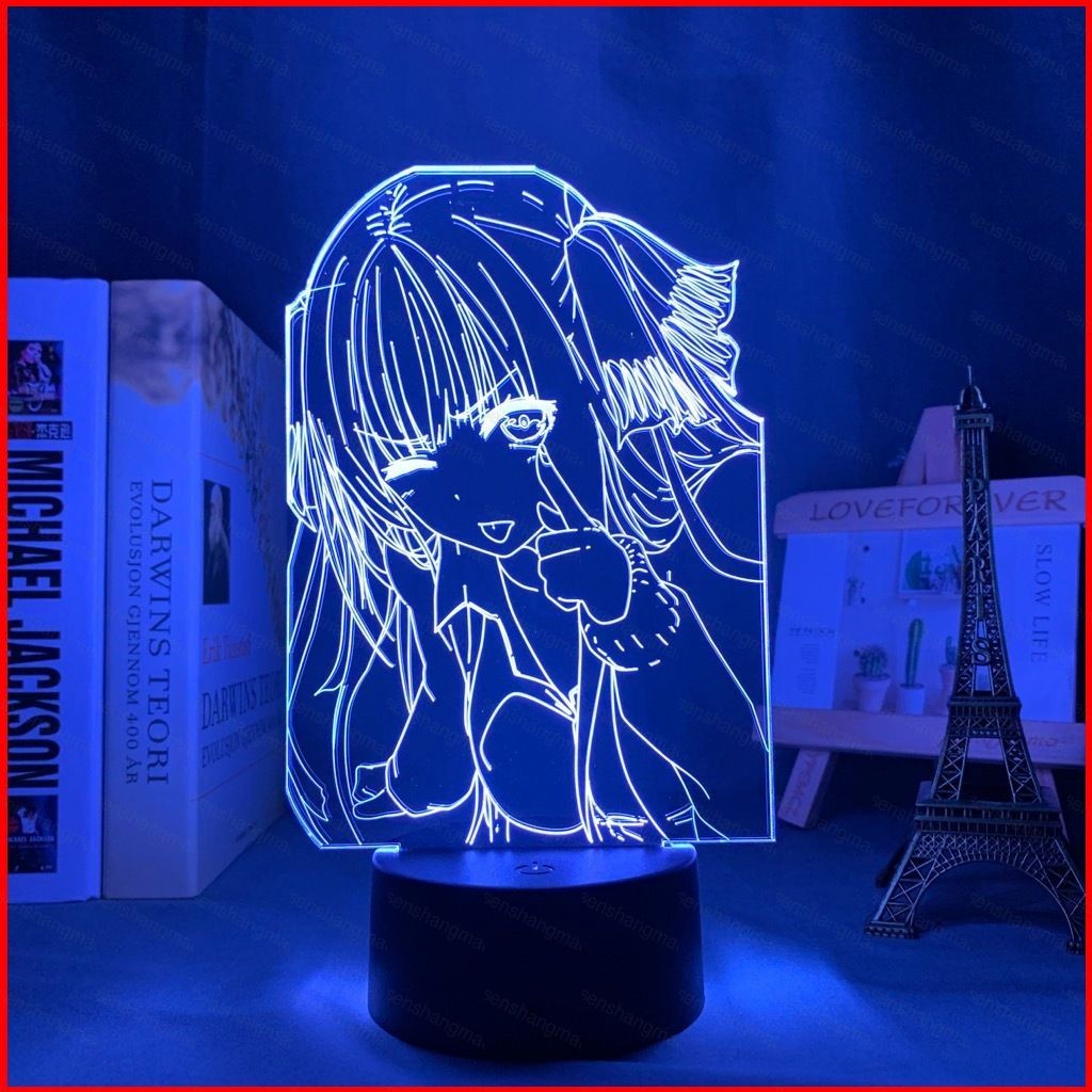 PS3 Night Light Quintessential Quintuplets อะนิเมะ Touch Remote LED โคมไฟ USB แสง Nino Nakano ห้องนอ