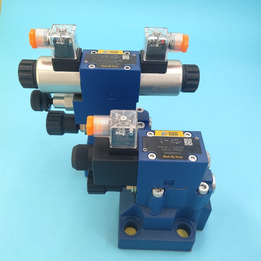 Solenoid Overflow Valve DBW DB2U Series ไฮดรอลิกโซลินอยด์วาล์วผู้ผลิต Lux ประเภท Solenoid Overflow V
