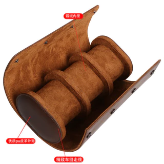 กระเป๋าเก็บนาฬิกา watch bag หนัง PU (1 / 2 / 3 เรือน) กล่องใสนาฬิกาแบบพกพา สไตล์วินเทจ