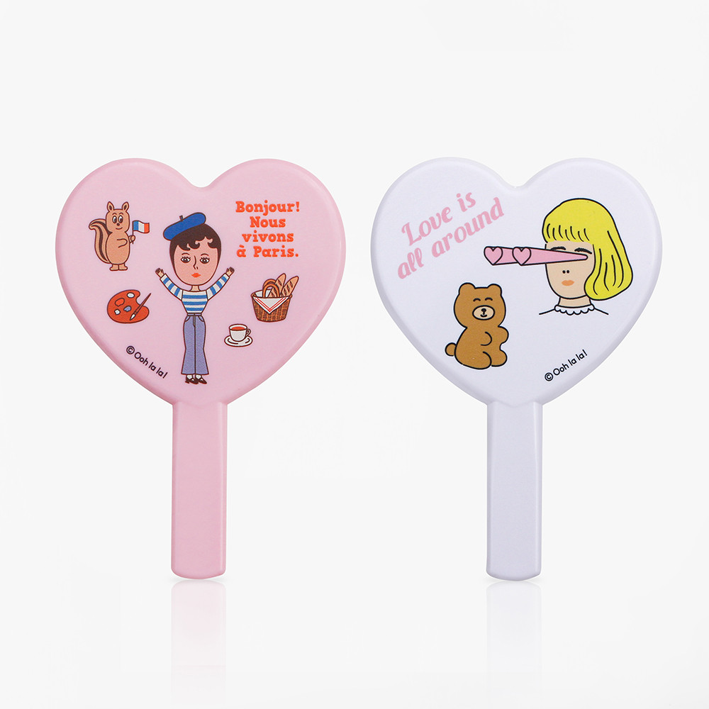 [OOHLALA] 1537 - HEART HAND MIRROR