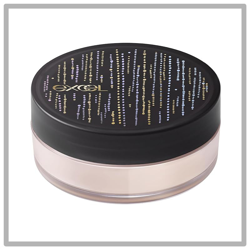 Excel Extra Rich Powder LA 01 Peach Beige Face Powder and LA 02 Peach Glow Face Powder