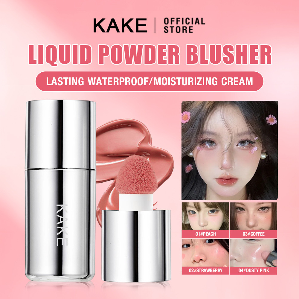 KAKE Velvet Liquid Blush บลัชออนเนื้อลิควิด มอบความขาวกระจ่างใสอย่างเป็นธรรมชาติ พร้อมติดทนนาน