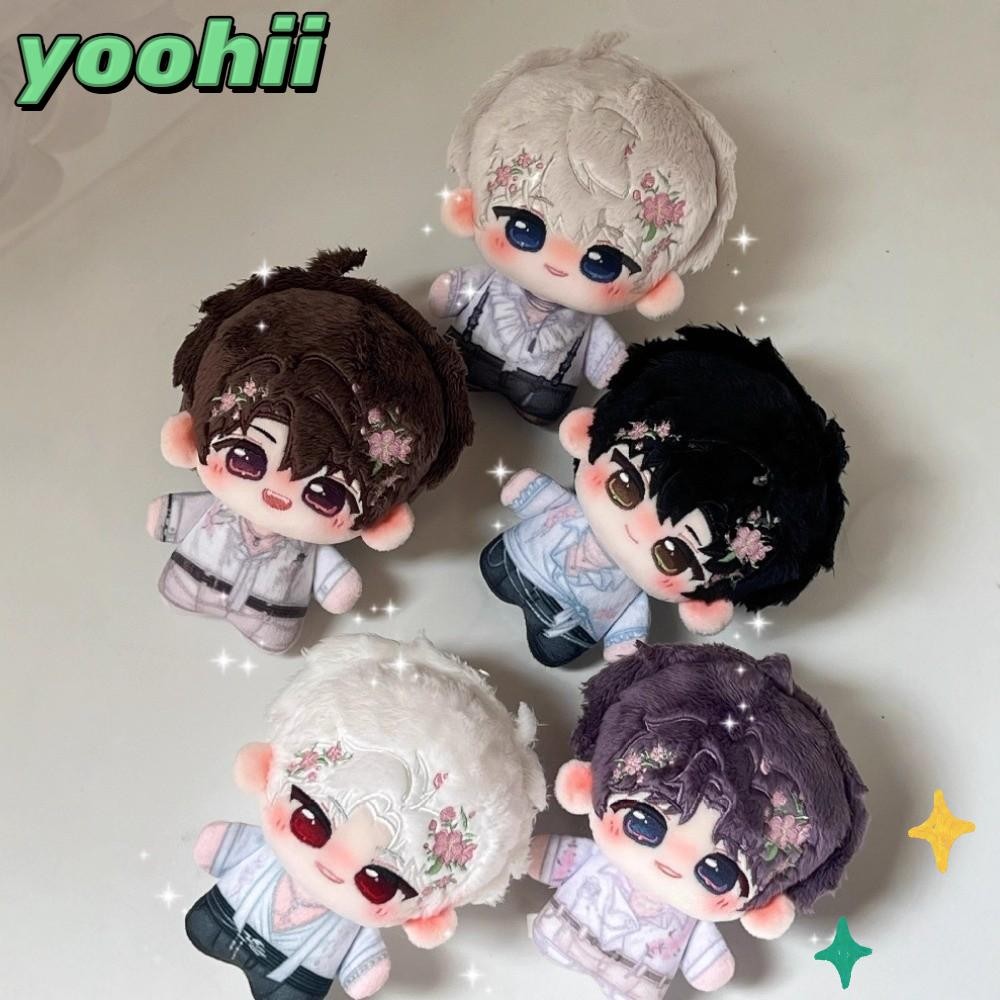 YOOHII Love and Deepspace Doll, ดอกไม้ Zayne Caleb Sylus ตุ๊กตาตุ๊กตา, รูปการ์ตูน 10 ซม. Xavier Xavi