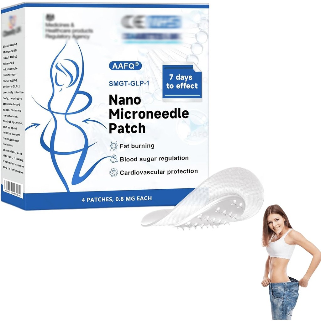 AAPQ MGT-GLP-1 Nano Microneedle Patch, GT-GLP-1 Microneedlepatch, AAFQ Nano Micro Needle Patch, Long