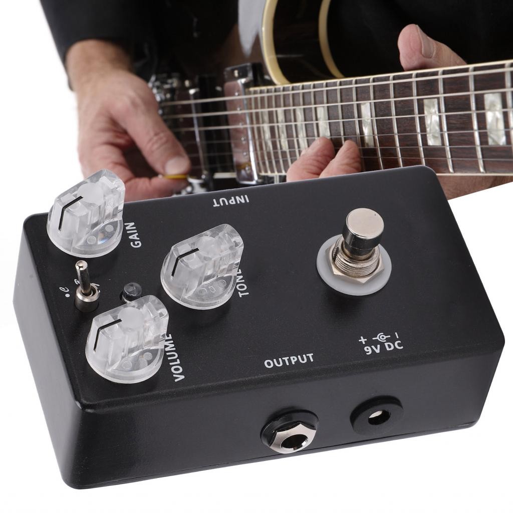 Effects Pedals Super Rat ทนทานจริง Bypass Guitar Effect Pedal สำหรับการเล่น