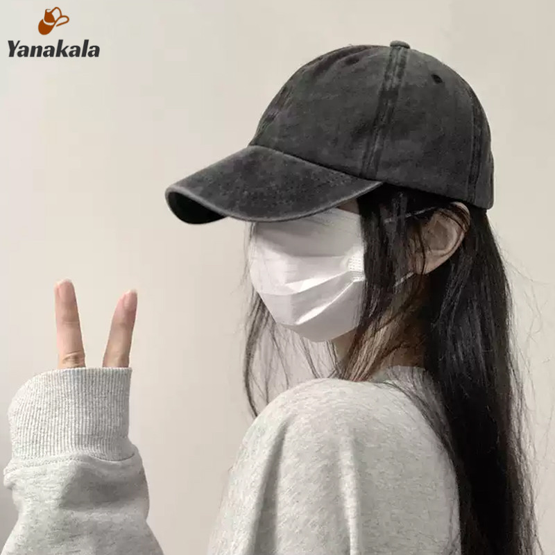 ส่งเร็ว หมวกเบสบอลยีนส์ซักได้ หมวกทรงปีกกว้างสไตล์เรโทร หมวกกันแดดแฟชั่น เหมาะสำหรับทั้งชายและหญิง ราคา ถูกที่สุด ดีลบีเคเค แกลเลอรีภาพที่ 6