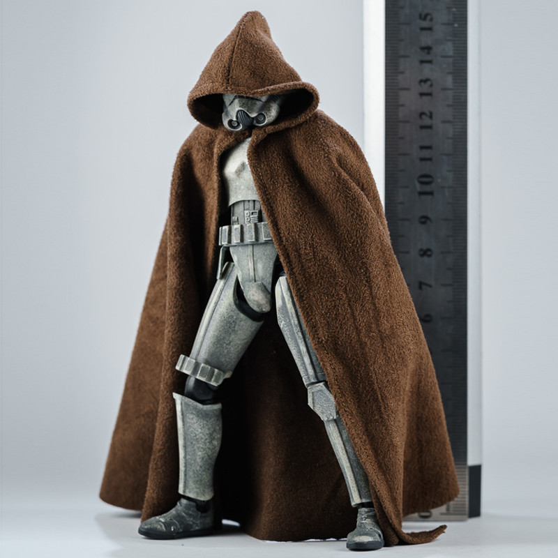 [คุณภาพสูง] พร้อมสต็อก 1/12 ทหารเสื้อผ้าอุปกรณ์เสริม 20 ซม. shf Action Figure ชาย Body รุ่นรูป Star Wars All-Match เสื้อคลุมเสื้อคลุม