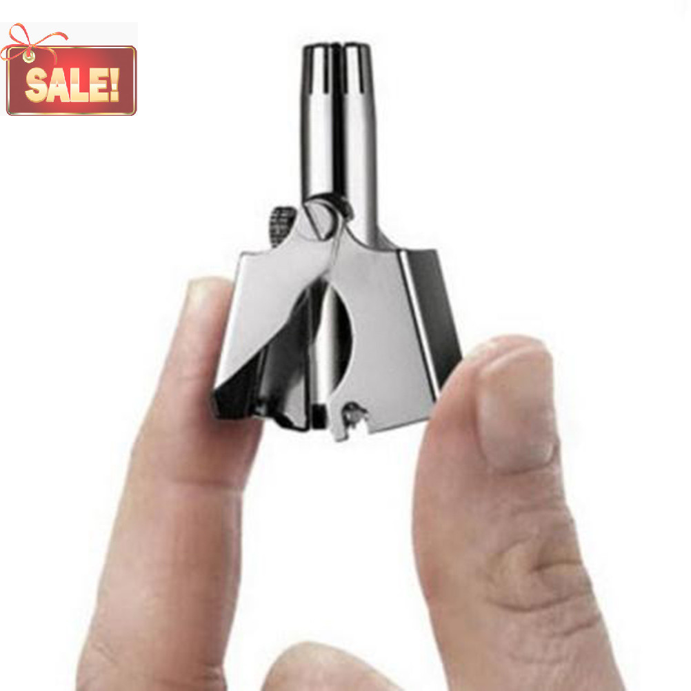 Bl Manual Stainless Steel Nose Ear hair Trimmer ปัตตาเลี่ยนกําจัดขน cutg T30 WF A