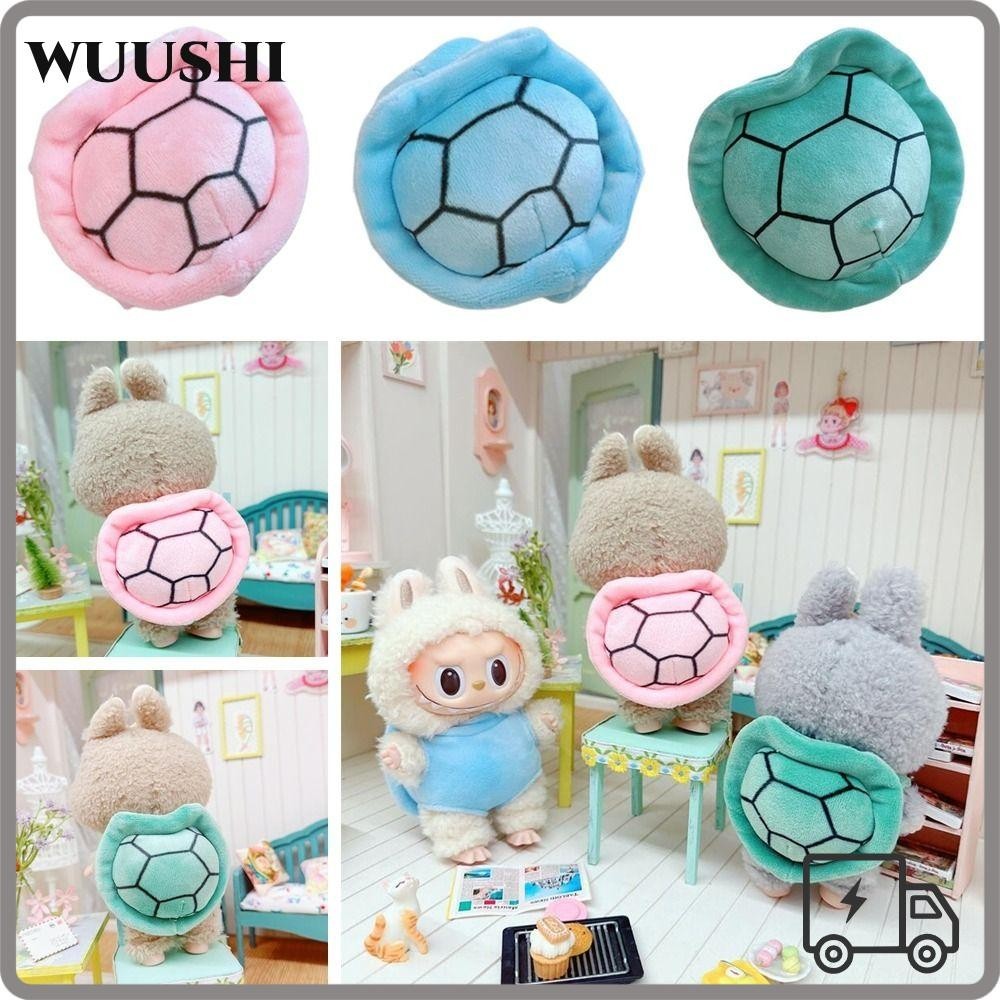 วูชิ ตุ๊กตาเต่าชุดนอน,สีเขียวสีชมพูสีฟ้าการ์ตูนเต่าลาบู เสื้อผ้า,ที่มีคุณภาพสูง17เซนติเมตรตุ๊กตาชุดลําลองตุ๊กตาอุปกรณ์ผ้าฝ้ายยัดตุ๊กตา
