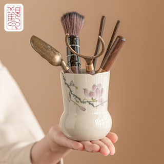 [Guanyun] เซรามิค Jianshui ชาหลอดพิธีชงชาหกสุภาพบุรุษชุด Hig…